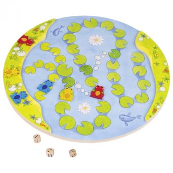 Brettspiel Eins, zwei, quaak